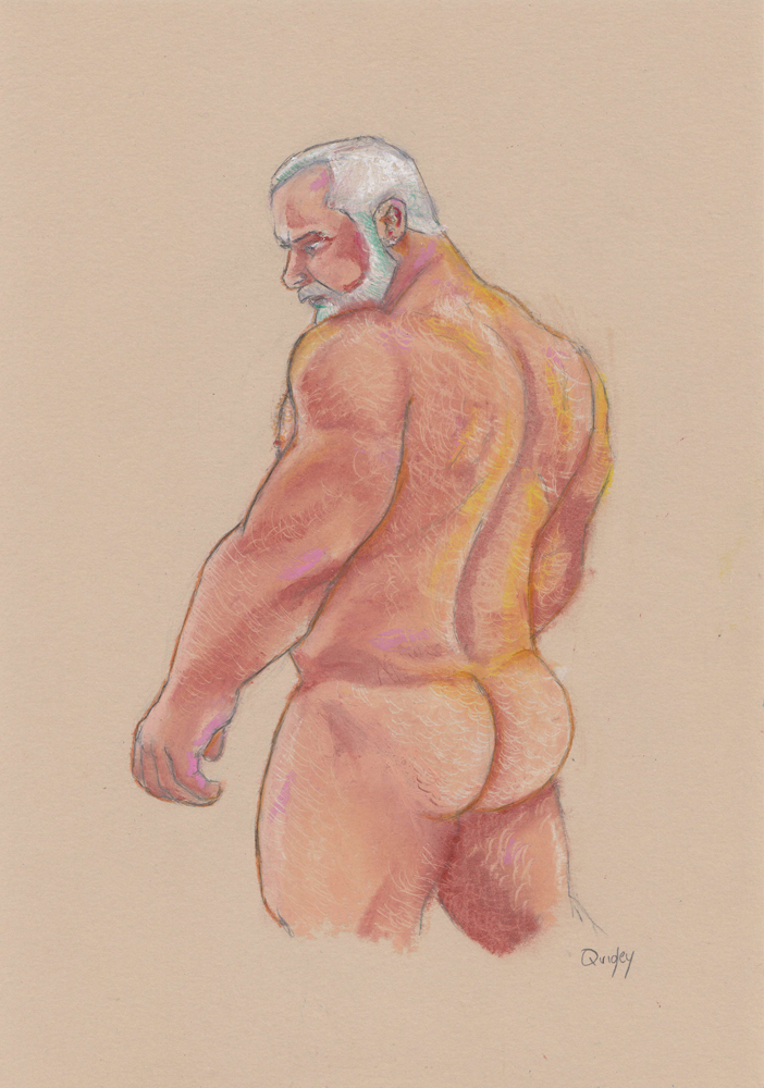 Nude man rear - Jan 2021 - by Glenn Quigley