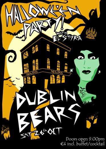 Dublin Bears Hallowe'en