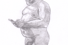 Nude daddybear on phone 2023