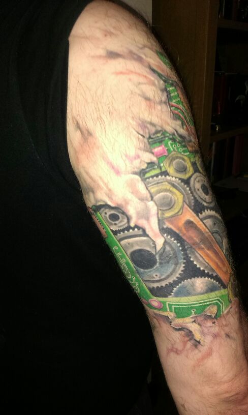 Alan Cudden arm tattoo 2014 (1)