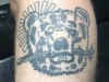 Pirate Bear tattoo - May 2017