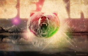 Glenn Quigley Bear Roar Wallpaper